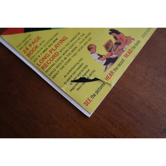 E.T. The Extra-Terrestrial + Alice in Wonderland SEE HEAR & READ Book & Record - Picture 9 of 12